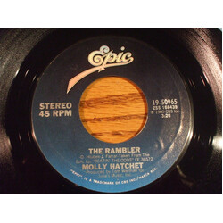Molly Hatchet The Rambler / Get Her Back USED VINYL 7INCH 45 RPM SINGLE STYRENE