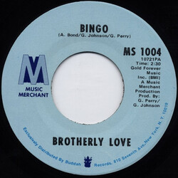Brotherly Love Bingo / Mama's Little Baby (Loves Lovin') USED VINYL 7INCH 45 RPM