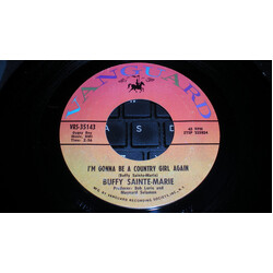 Buffy Sainte-Marie I'm Gonna Be A Country Girl Again USED VINYL 7INCH 45 RPM