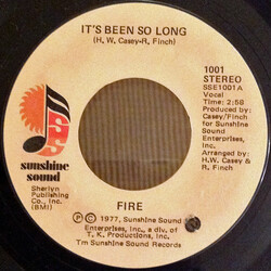 Fire (5) It's Been So Long USED VINYL 7INCH 45 RPM
