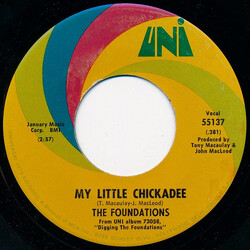 The Foundations My Little Chickadee USED VINYL 7INCH 45 RPM