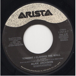 Alan Jackson (2) Tonight I Climbed The Wall USED VINYL 7INCH 45 RPM