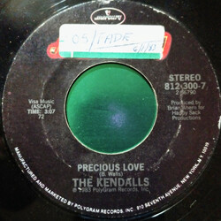 The Kendalls Precious Love USED VINYL 7INCH 45 RPM
