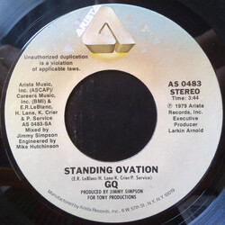 GQ Standing Ovation USED VINYL 7INCH 45 RPM