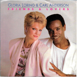 Gloria Loring / Carl Anderson Friends & Lovers USED VINYL 7INCH 45 RPM