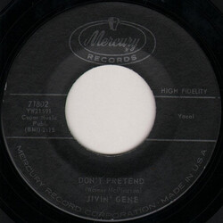 Jivin' Gene Don't Pretend / You Make A Fool Of Me USED VINYL 7INCH 45 RPM