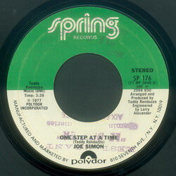 Joe Simon One Step At A Time / A Trace Of Your Love USED VINYL 7INCH 45 RPM