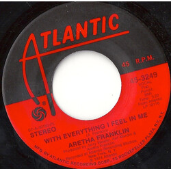 Aretha Franklin With Everything I Feel In Me / Sing It Again-Say It Again USED VINYL 7INCH 45 RPM