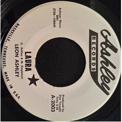 Leon Ashley Laura USED VINYL 7INCH 45 RPM