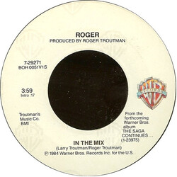 Roger Troutman In The Mix USED VINYL 7INCH 45 RPM