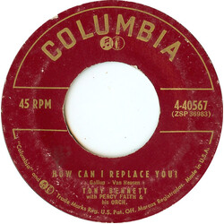 Tony Bennett How Can I Replace You? USED VINYL 7INCH 45 RPM