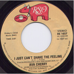 Ava Cherry I Just Can't Shake The Feeling USED VINYL 7INCH