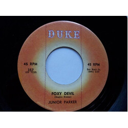 Little Junior Parker Foxy Devil / Someone, Somewhere USED VINYL 7INCH 45 RPM