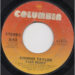 Johnnie Taylor Ever Ready USED VINYL 7INCH 45 RPM