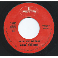 Carl Perkins Help Me Dream/You Tore My Heaven All To Hell USED VINYL 45 RPM 7INCH