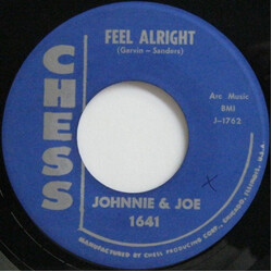 Johnnie & Joe Feel Alright / I'll Be Spinning USED VINYL 7INCH 45 RPM