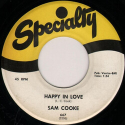 Sam Cooke Happy In Love USED VINYL 7INCH 45 RPM