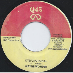 Wayne Wonder Dysfunctional USED VINYL 7INCH 45 RPM