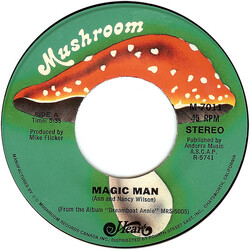 Heart Magic Man USED VINYL 7INCH 45 RPM REISSUE STEREO