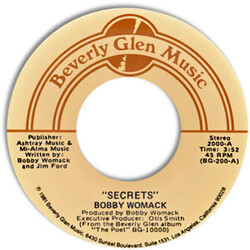 Bobby Womack Secrets / If You Think You're Lonely Now USED VINYL 7INCH 45 RPM