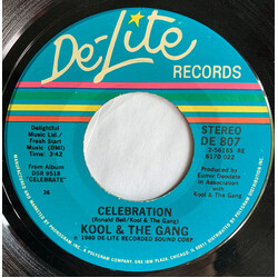 Kool & The Gang Celebration / Morning Star USED VINYL 7INCH 45 RPM STEREO