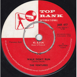 The Ventures Walk Don't Run USED VINYL 7INCH 45 RPM