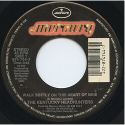 The Kentucky Headhunters Walk Softly On This Heart Of Mine USED VINYL 7INCH 45 RPM STEREO