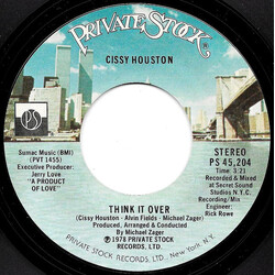 Cissy Houston Think It Over USED VINYL 7INCH 45 RPM