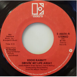 Eddie Rabbitt Drivin' My Life Away USED VINYL 7INCH 45 RPM STEREO