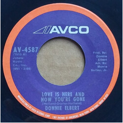 Donnie Elbert I Can't Help Myself / Love Is Here And Now You're Gone USED VINYL 7INCH 45 RPM