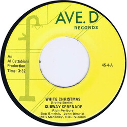 Subway Serenade White Christmas / What Are You Doing New Years Eve USED VINYL 7INCH
