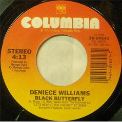 Deniece Williams Black Butterfly USED VINYL 7INCH 45 RPM