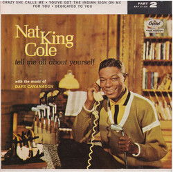 Nat King Cole Tell Me All About Yourself Part 2 USED VINYL 7INCH 45 RPM EP