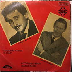 Domenico Modugno / Vittorio Paltrinieri Domenico Modugno / Vittorio Paltrinieri USED VINYL 7INCH EP