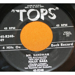The Rhythmaires / Mimi Martel / Ronnie Deauville / Lew Raymond And His Orchestra Mr. Sandman USED VINYL 7INCH 45 RPM EP
