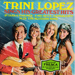 Trini Lopez Sings His Greatest Hits USED VINYL 7INCH 45 RPM EP COMPILATION