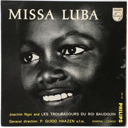 Joachim Ngoi / Les Troubadours Du Roi Baudouin Missa Luba USED VINYL 7INCH 45 RPM EP