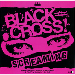 Black Cross Screaming USED VINYL 7INCH 45 RPM EP LIMITED EDITION NUMBERED
