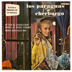 Michel Legrand Banda Original De La Película: Los Paraguas De Cherburgo USED VINYL 7INCH EP MONO