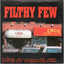 Filthy Few Live At C.B.G.B.'s N.Y.C. USED VINYL 7INCH 33 S RPM EP
