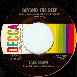 Earl Grant Beyond The Reef / Swingin' Gently USED VINYL 7INCH 45 RPM