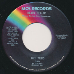 Mel Tillis Heart Healer / It's Just Not That Easy To Say USED VINYL 7INCH 45 RPM