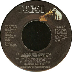 Ronnie Milsap Let's Take The Long Way Around The World USED VINYL 7INCH 45 RPM