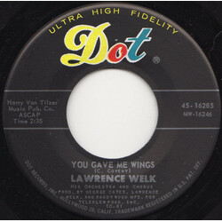Lawrence Welk And His Orchestra You Gave Me Wings USED VINYL 7INCH 45 RPM