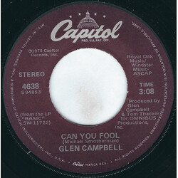 Glen Campbell Can You Fool USED VINYL 7INCH 45 RPM