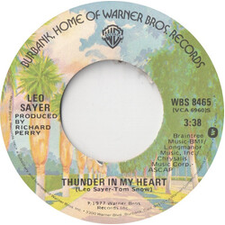 Leo Sayer Thunder In My Heart USED VINYL 7INCH 45 RPM