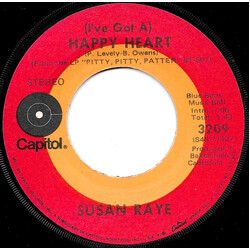 Susan Raye (I've Got A) Happy Heart / How Long Will My Baby Be Gone USED VINYL 7INCH 45 RPM