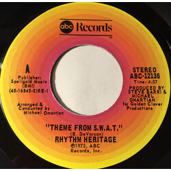 Rhythm Heritage Theme From S.W.A.T. USED VINYL 7INCH 45 RPM MISPRINT