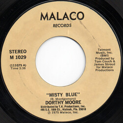 Dorothy Moore Misty Blue USED VINYL 7INCH 45 RPM MISPRINT STYRENE STEREO