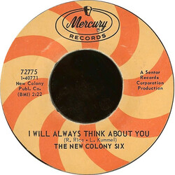 The New Colony Six I Will Always Think About You USED VINYL 7INCH 45 RPM SINGLE